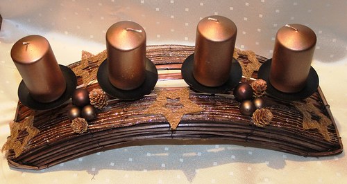 Adventní měděný oblouk — foto 1