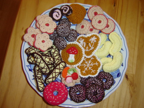 Háčkované cukroví - 100% dietní :-)
