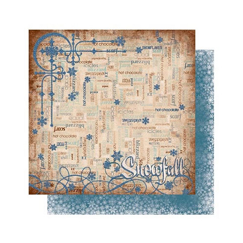 Snowfall Words - scrapbook — foto 1