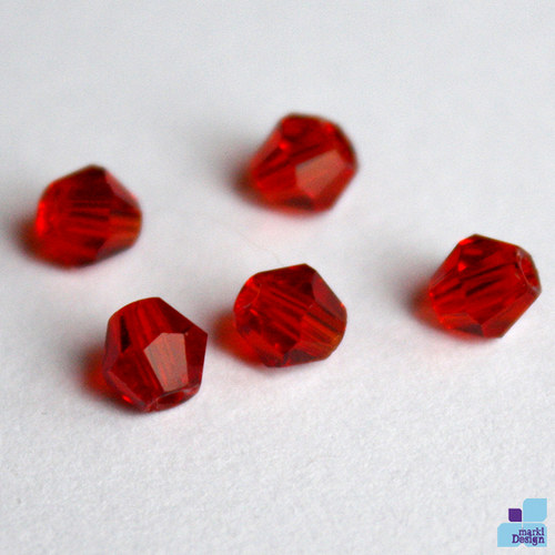 Swarovski korálky červené — foto 1