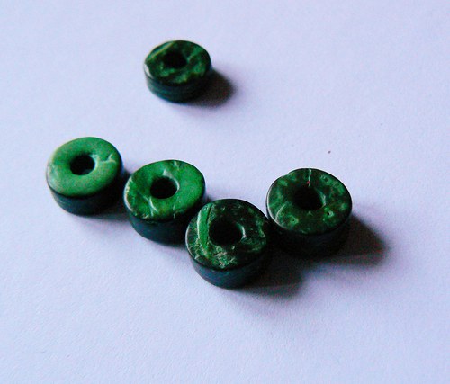 Kokosový donut zelený — foto 1