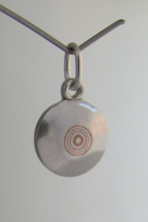 Mokume gane - přívěsek — foto 1