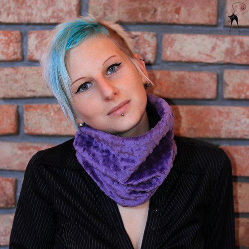 NÁKRČNÍ-KYX purple/grey — foto 1