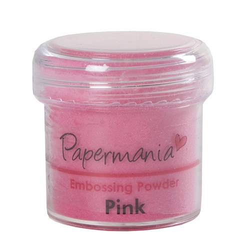 Prášek na embossing - PINK růžová — foto 1
