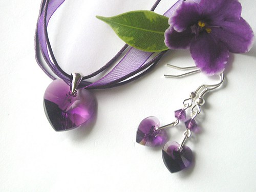 Swarovski sada Amethyst Blend — foto 1