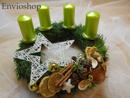 Adventní věnec - zelenkavý (rezervace Dana) — foto 1