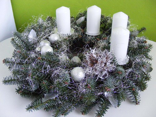 Adventní věnec mrazivý — foto 1