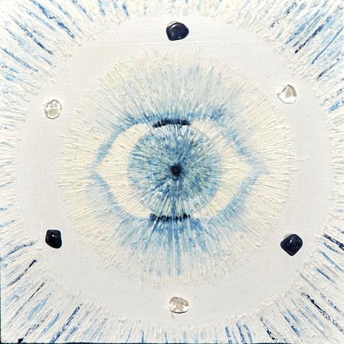 Mandala olej H6.čakra — foto 1