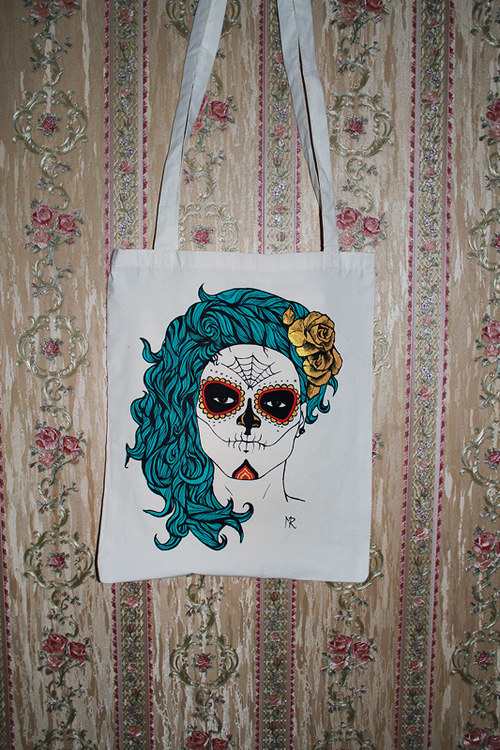 Dia De Los Muertos taška — foto 1