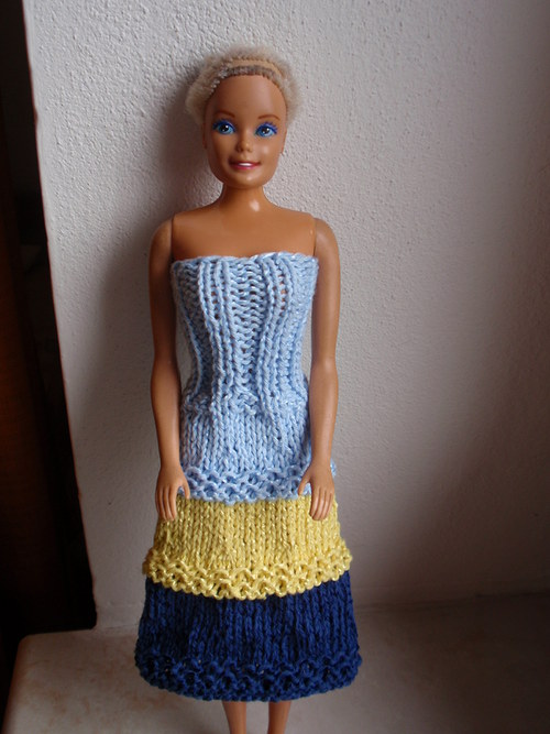 BARBIE - dlouhé v barvách oblohy SLEVA! — foto 1