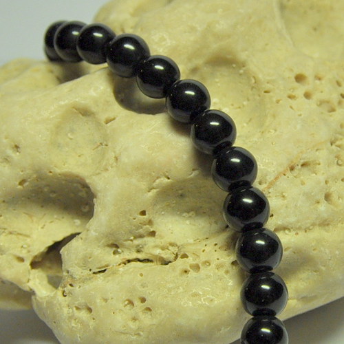 OBSD2650 Kulička Obsidián 6 mm /3ks — foto 1
