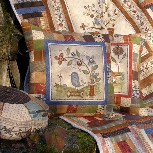 Knoflíkáč - polštářek — foto 1