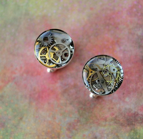 Manžetové knoflíčky /transparent/ — foto 1