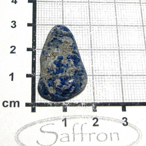 Lapis lazuli - nebarvený s pyritem, P3 — foto 1
