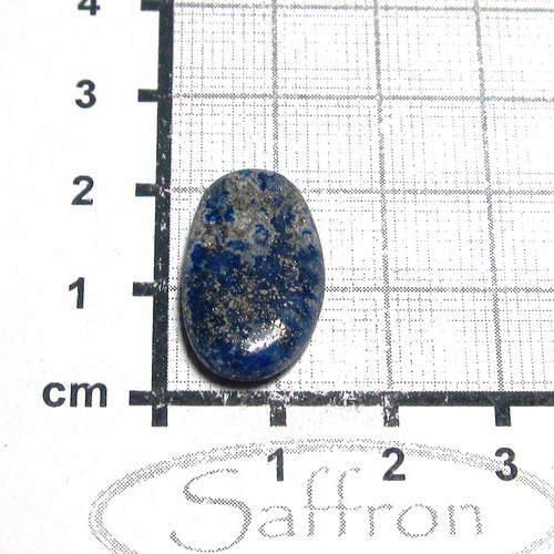 Lapis lazuli - nebarvený s pyritem, P7 — foto 1