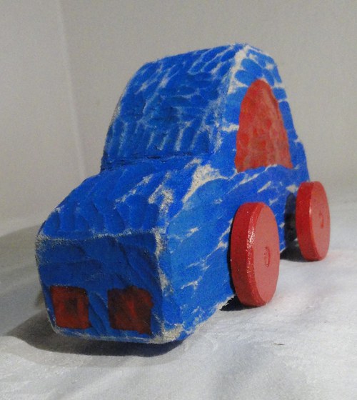 Auto modré — foto 1