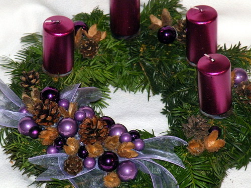 Adventní svícen — foto 1