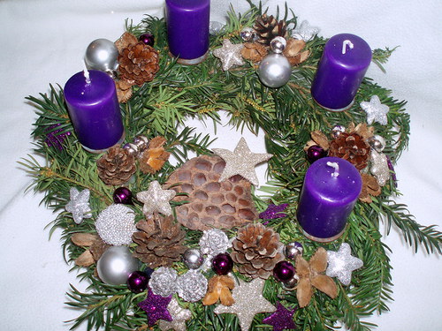 Adventní svícen — foto 1