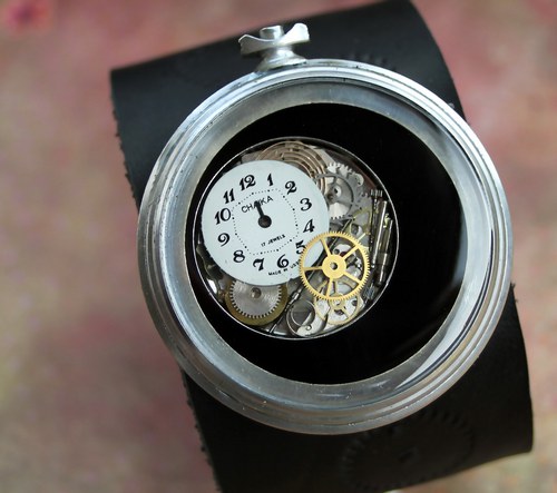 Steampunkový náramek — foto 1