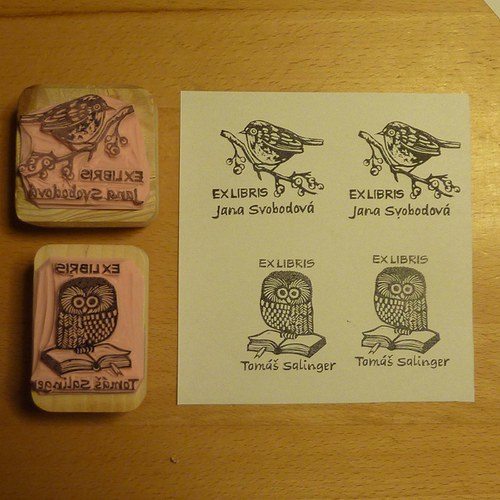 Razítka ex libris pro Modrásky — foto 1