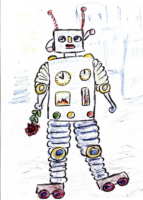 Robot Béďa- obrázek pro děti — foto 1