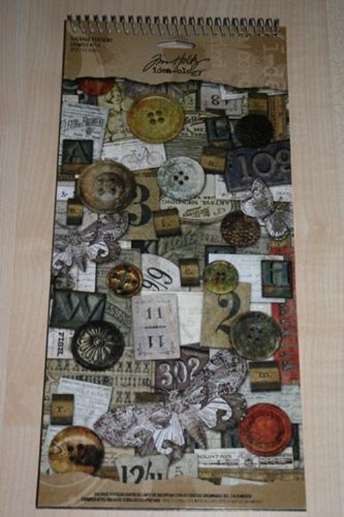 Sada samolepek v bloku Tim Holtz Crowded Attic — foto 1