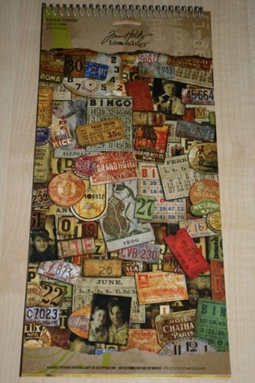 Sada samolepek v bloku Tim Holtz Lost and Found — foto 1