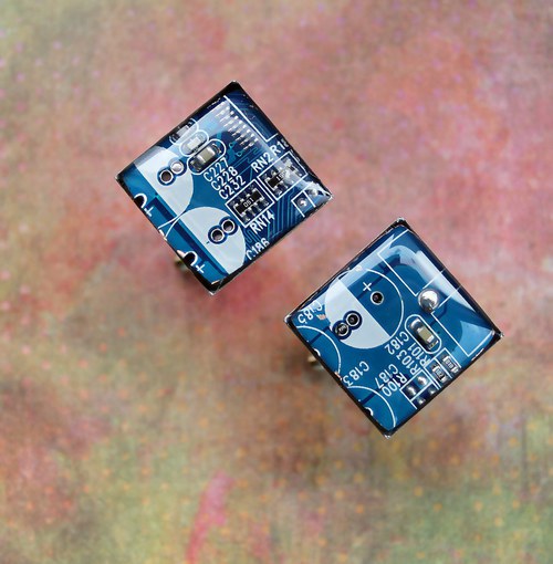 IT manžetové knoflíčky /blue/ — foto 1