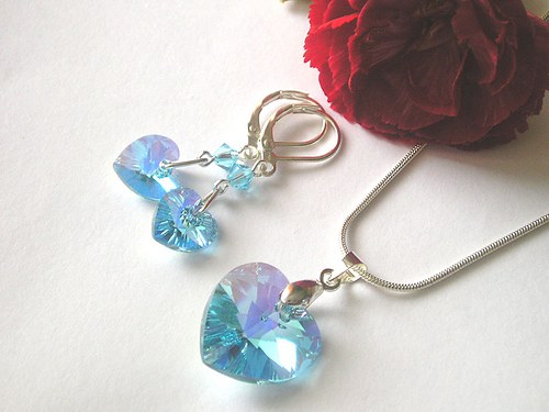 Swarovski sada Aquamarine ( 10 + 18 ) — foto 1