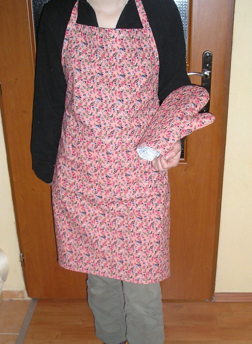 Zástěra s chňapkou — foto 1