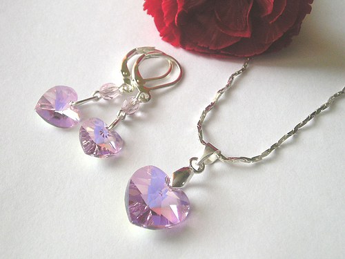 Swarovski sada Light Amethyst — foto 1