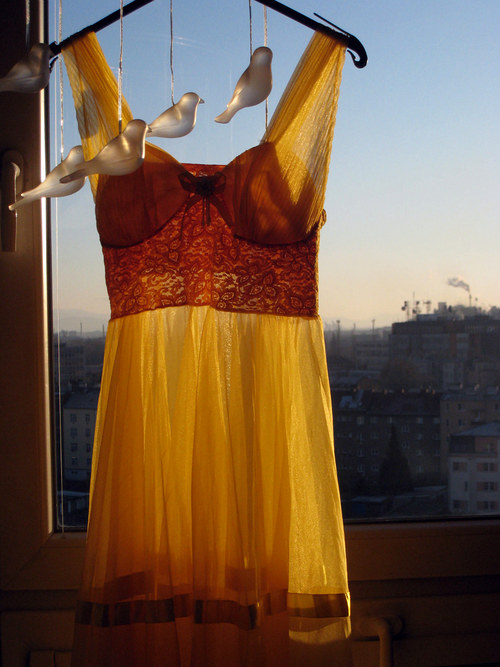 SLEVA!!!Yellow negližé — foto 1