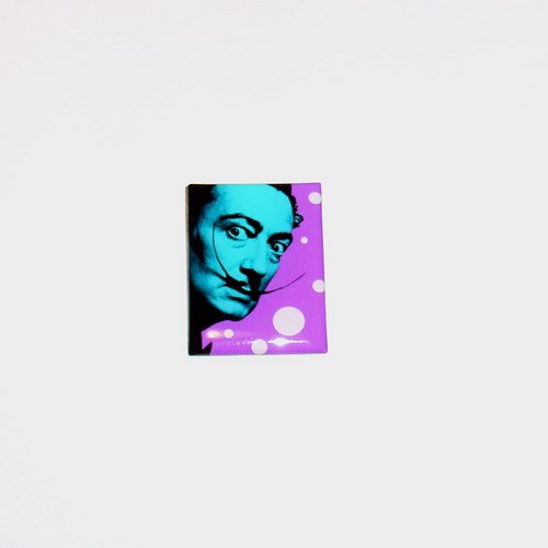Dalí popartová brož — foto 1