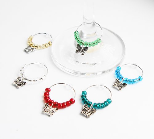 Jarní glass charm — foto 1
