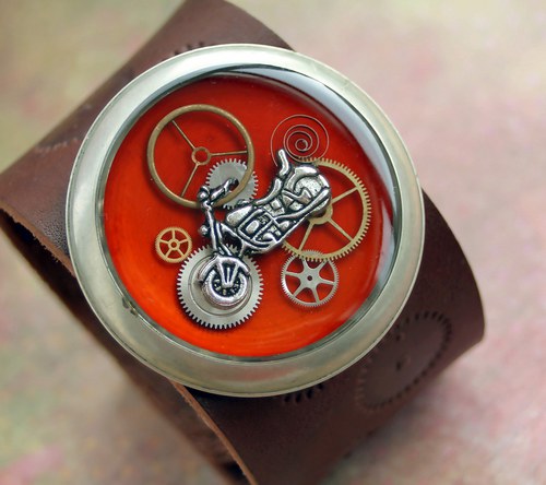 Steampunkový náramek — foto 1