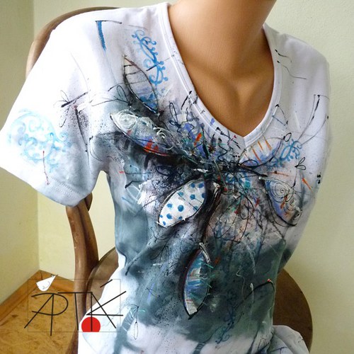 Triko "liSTy", XL, rezervace — foto 1