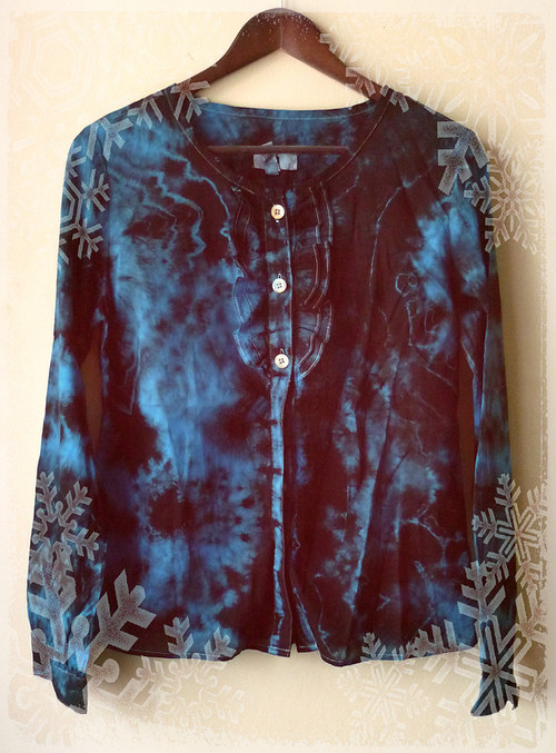Modrá košile, vel. M — foto 1