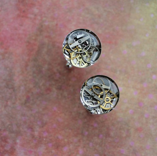 Manžetové knoflíčky /transparent/ — foto 1