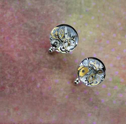 Manžetové knoflíčky /transparent/ — foto 1