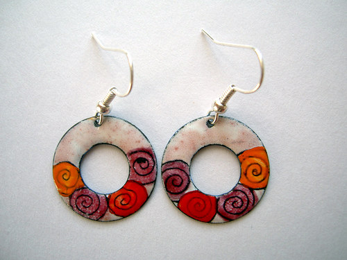 Růžovooranžové spirálky — foto 1