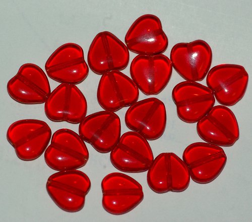 Skleněné korálky - 20 kusů — foto 1