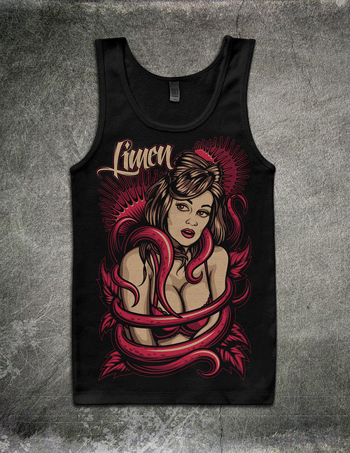Dámské tílko Limen Clothing - Flytrap — foto 1