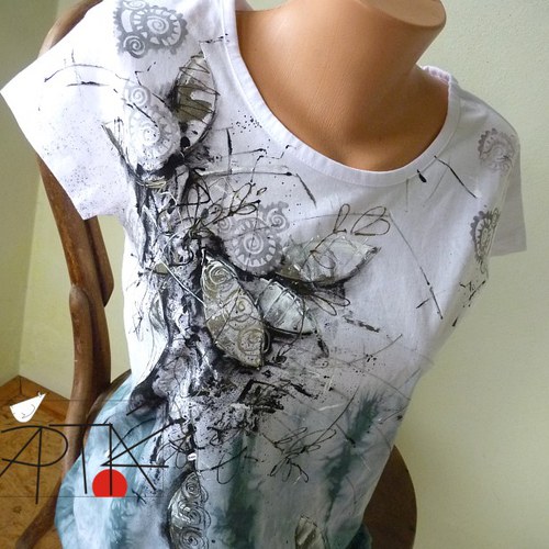 Triko"Listy", L, rezervace — foto 1