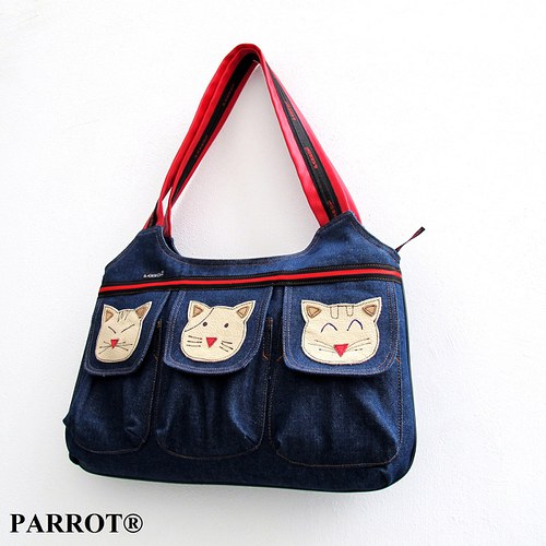 Kabelka riflová CRAZY CATS - PARROT® — foto 1
