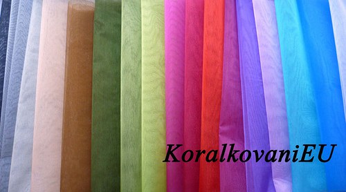 Barevné překvapení z organzy :-) — foto 1