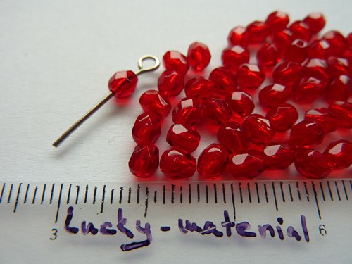 Ohňovky červené 4 mm ...... 50 ks — foto 1