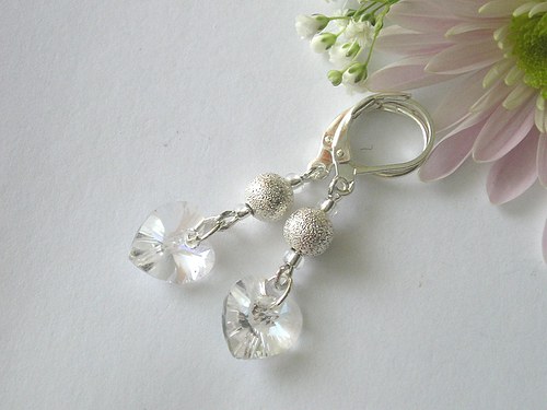 Swarovski náušnice Crystal Moonlight — foto 1