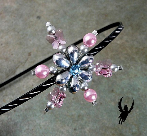 Čelenka : " Pinky butterfly " — foto 1