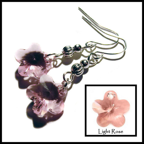 Swarovski kytičky - Light Rose — foto 1
