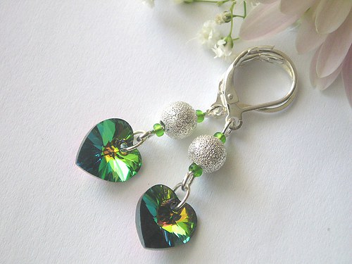 Swarovski srdíčka Vitrail Medium — foto 1
